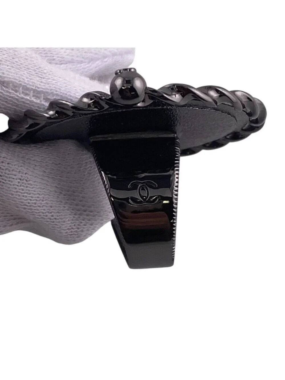 Chanel Mademoiselle Coco Mark Ring Brand Accessories Jewelry Fashion - Picture 7 of 9